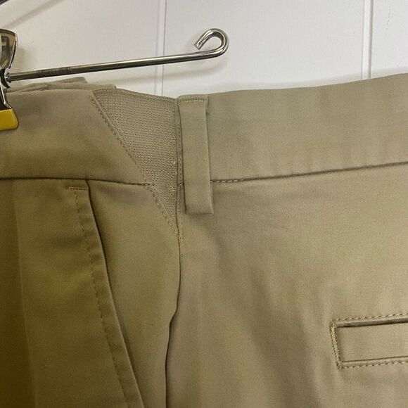 Care 301 Men’s 42 X 32 Tan Khaki Dress Pants Relaxed Fit Casual Stretch - Picture 3 of 15